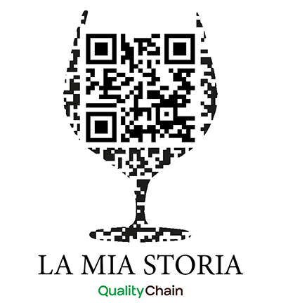 QR Code shaped like wine glass